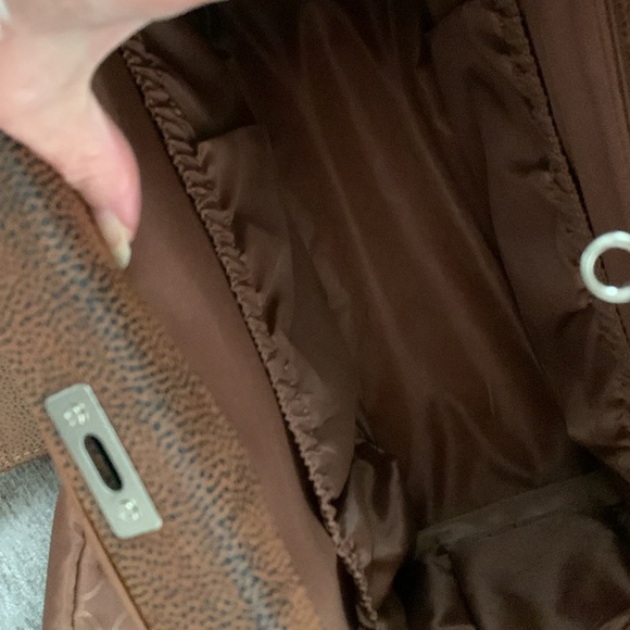 Joy Mangano 12-pc Brown Leather Luggage - Picture 8 of 16